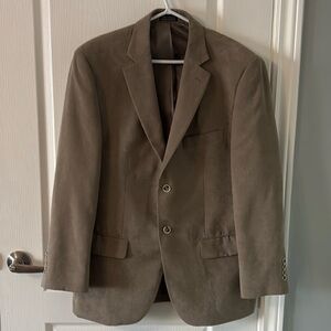 Elegant Brown Men's Blazer